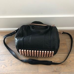 Alexander Wang Rockie Dumbo Leather Stachel